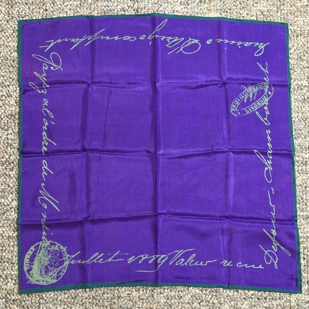 Anthropologie Italo-French Silk Neck Scarf